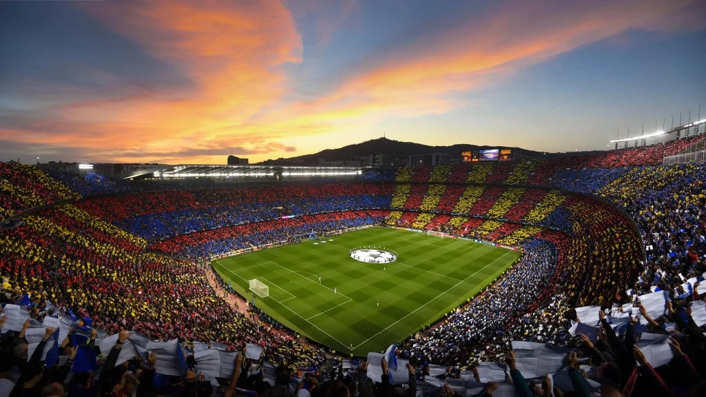 Nou Camp¡Ejemplo de adrenalina por el futbol!